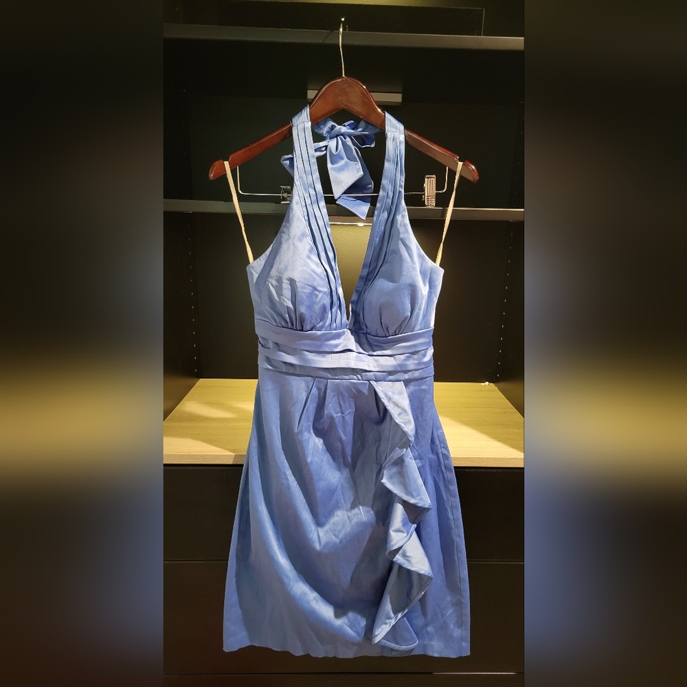 Juniors size 9 periwinkle cocktail dress